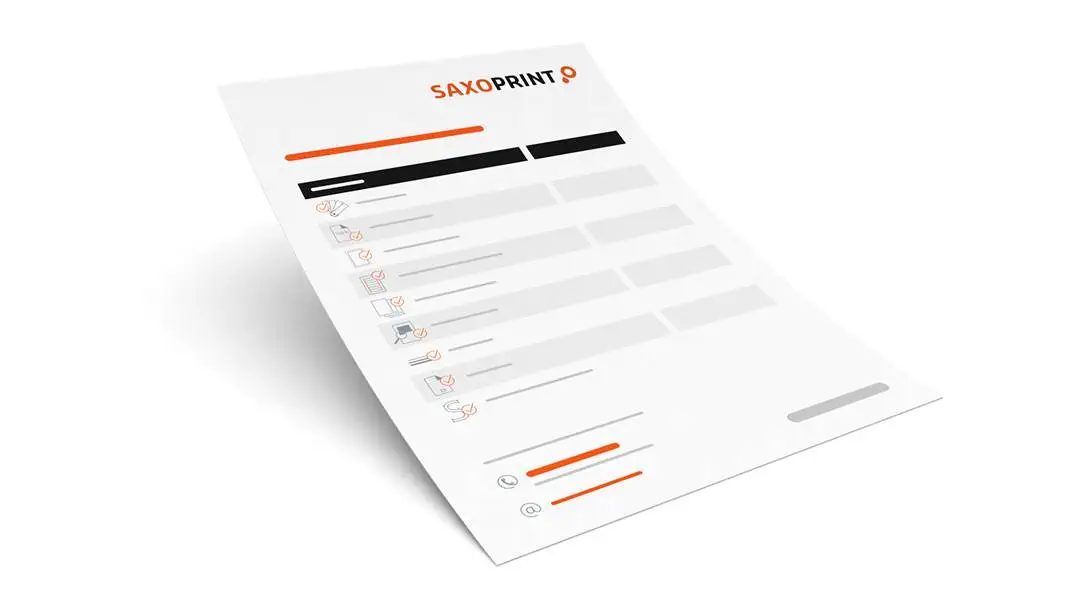 Druckdaten-Checkliste Artikel Druckdaten-Checkliste