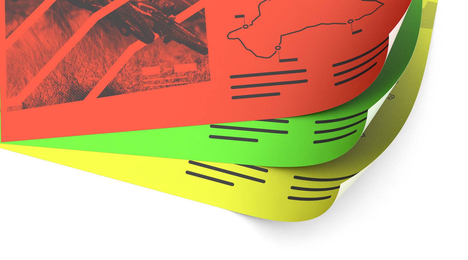 Papier fluorescent