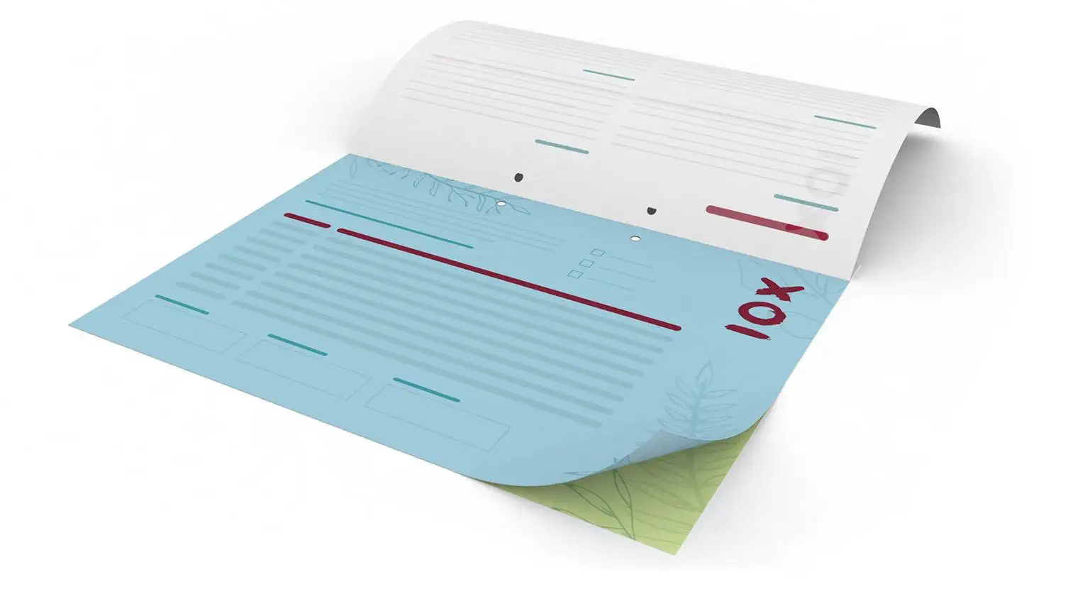 Papier autocopiant Papier autocopiant