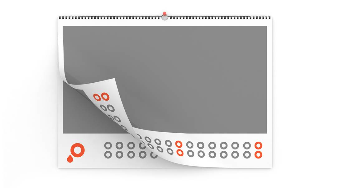 Artikel Wandkalender im Querformat