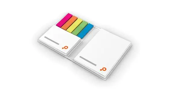 Produktbild Haftnotizen mit Hardcover Umschlag Buchoeffnung