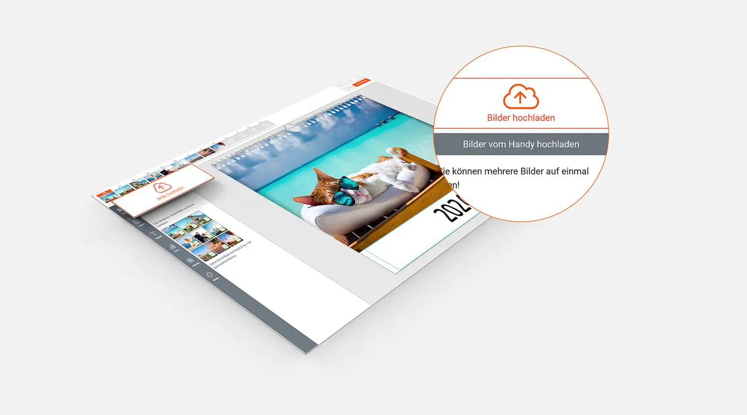 Kalender gestalten im Online-Designer
