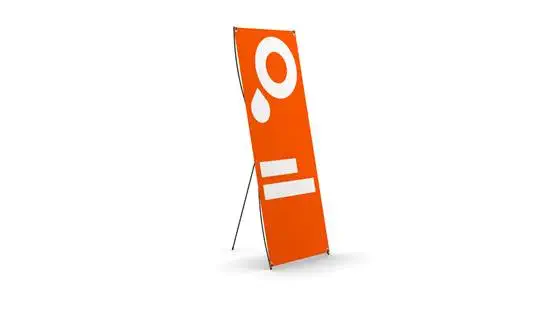 X Banner Vorderseite